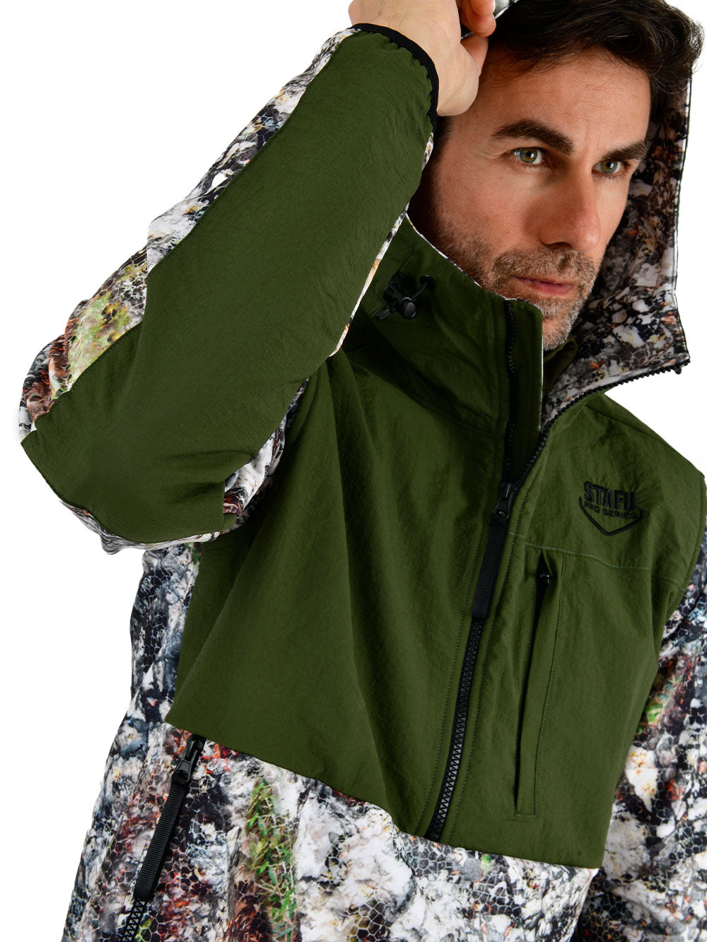 Peak SoftShell Anorak - Birch Camo - Stafu Pro Series
