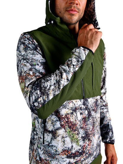 Peak SoftShell Anorak - Siberian Camo