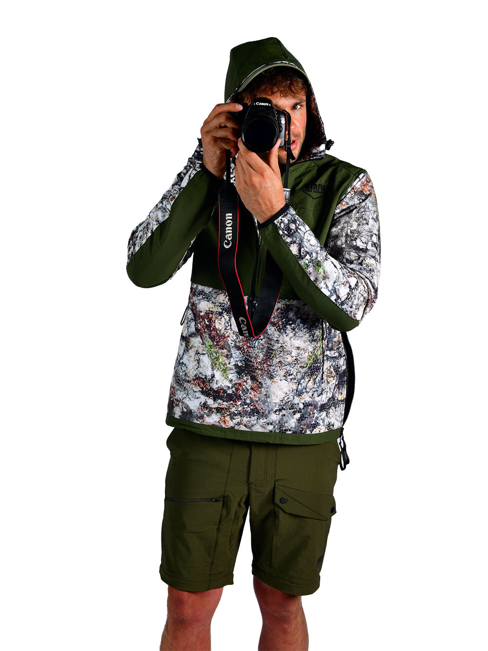Peak SoftShell Anorak - Siberian Camo