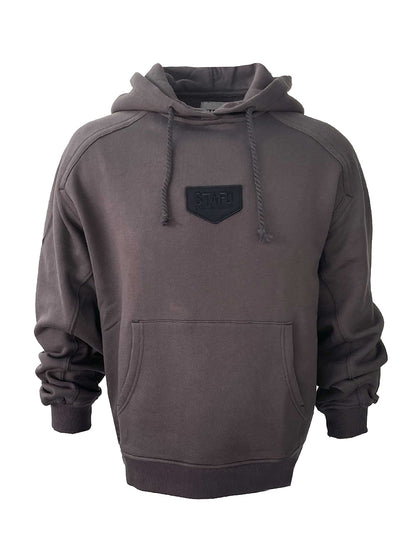 Prime Kapüşonlu Sweatshirt - Plain Gri - Stafu Pro Series