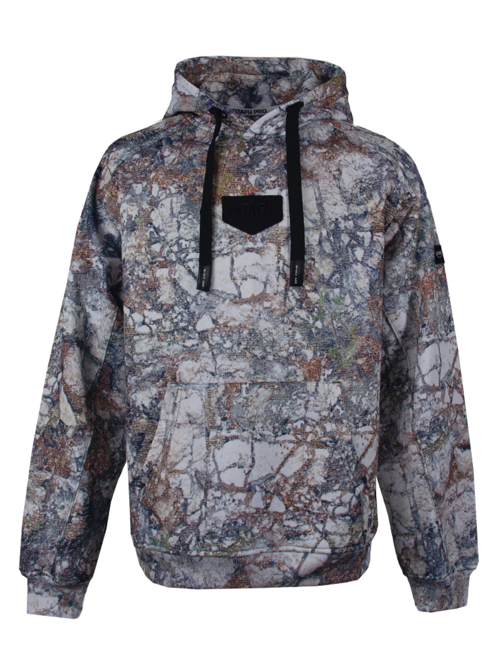 Prime Kapüşonlu Sweatshirt - Lime Stone Camo - Stafu Pro Series