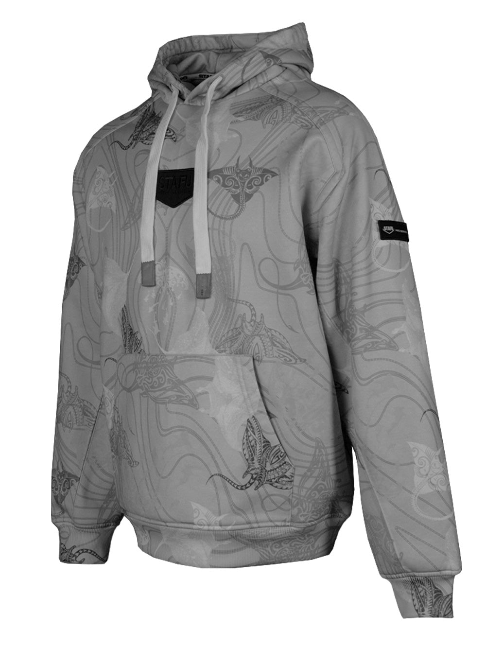 Prime Kapüşonlu Sweatshirt - Manta Gri - Stafu Pro Series