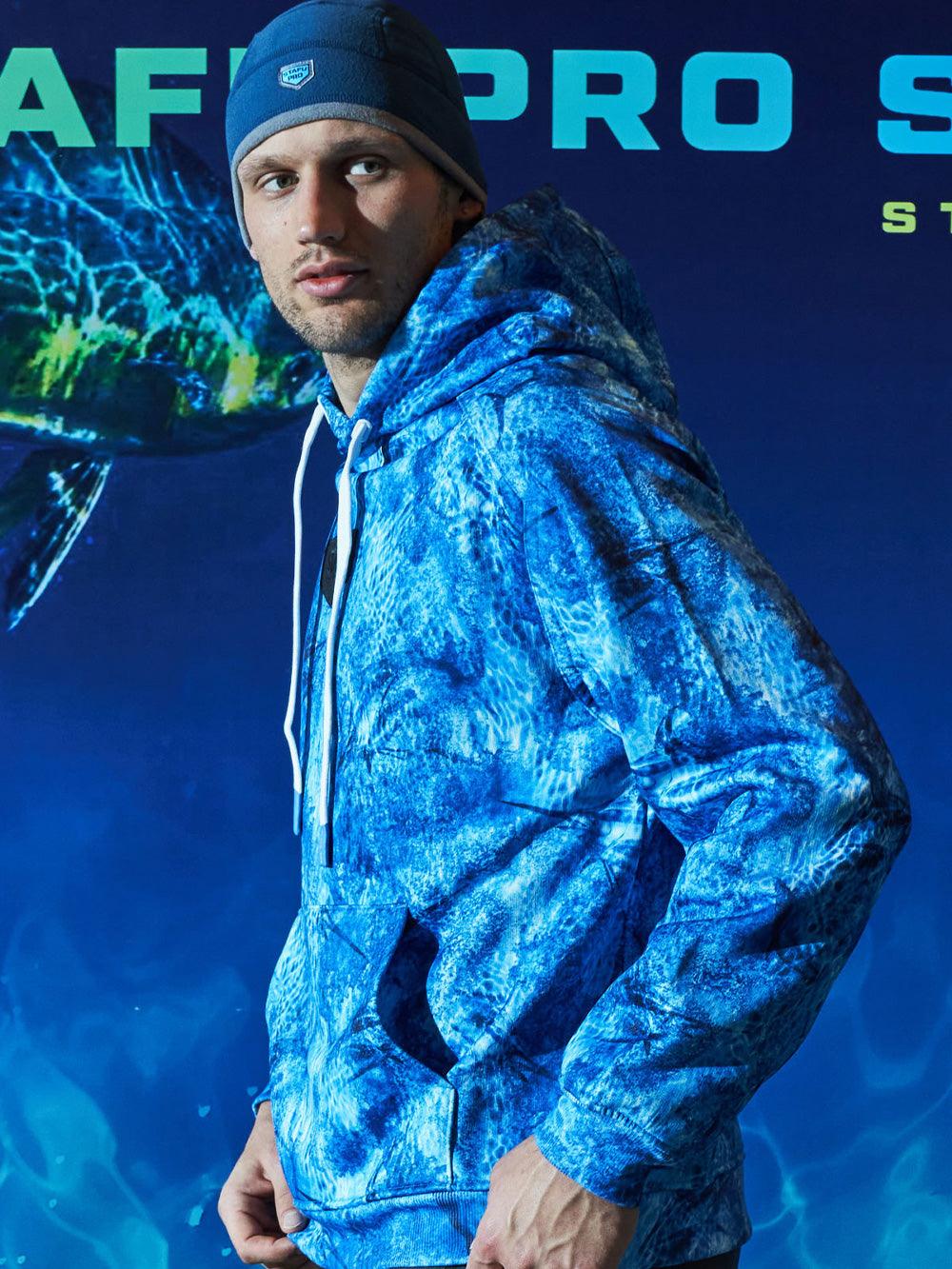 Prime Kapüşonlu Sweatshirt - Marlin Mania Mavi - Stafu Pro Series