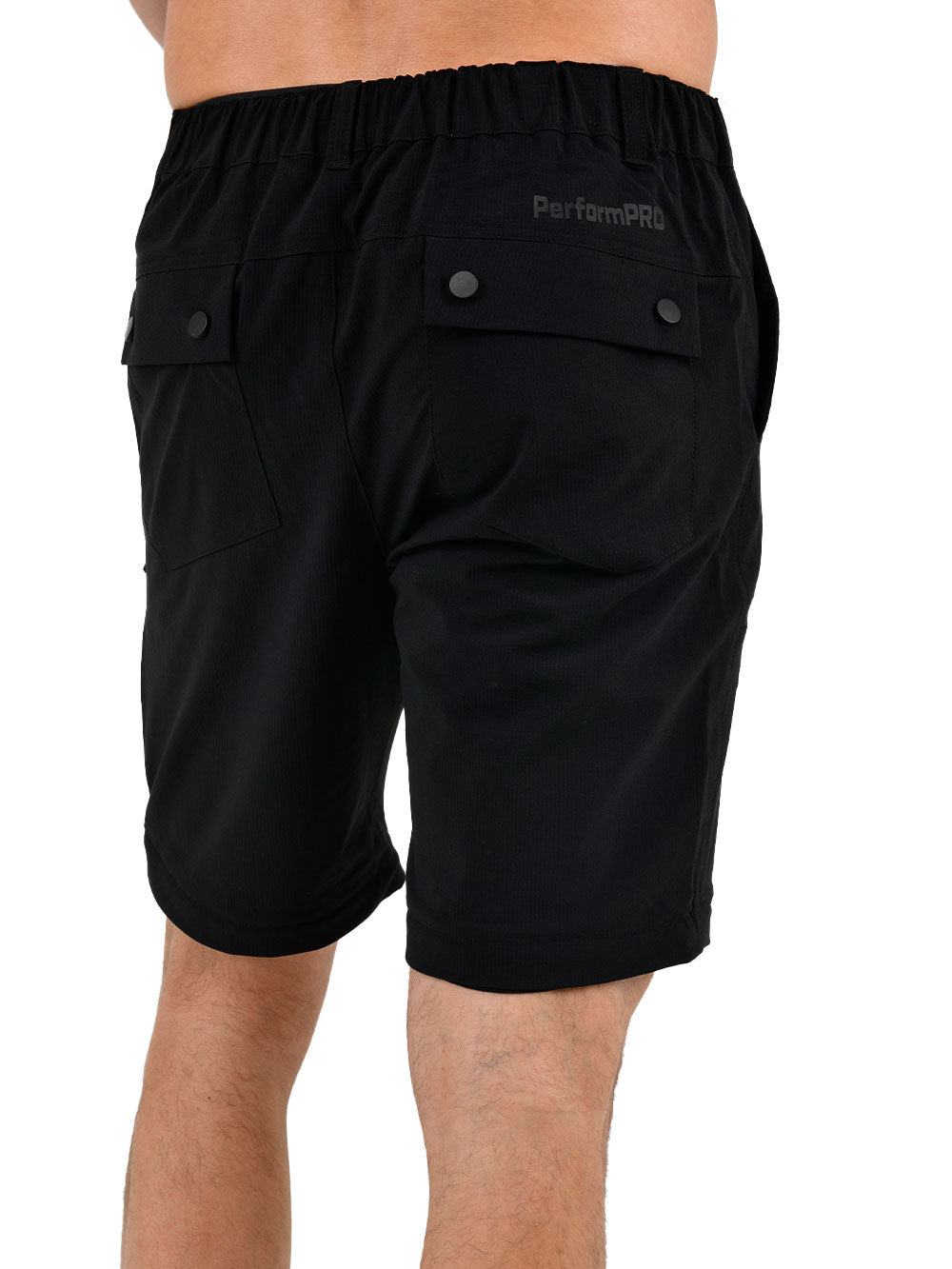 Protrek Erkek Dönüştürülebilir Pantolon – Şort/Pantolon 2’si 1 Arada-Siyah - Stafu Pro Series