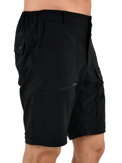 Protrek Erkek Dönüştürülebilir Pantolon – Şort/Pantolon 2’si 1 Arada-Siyah - Stafu Pro Series