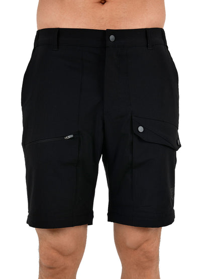 Protrek Erkek Dönüştürülebilir Pantolon – Şort/Pantolon 2’si 1 Arada-Siyah - Stafu Pro Series