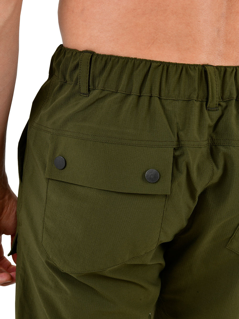 Protrek Erkek Dönüştürülebilir Pantolon – Şort/Pantolon 2’si 1 Arada-Yeşil - Stafu Pro Series