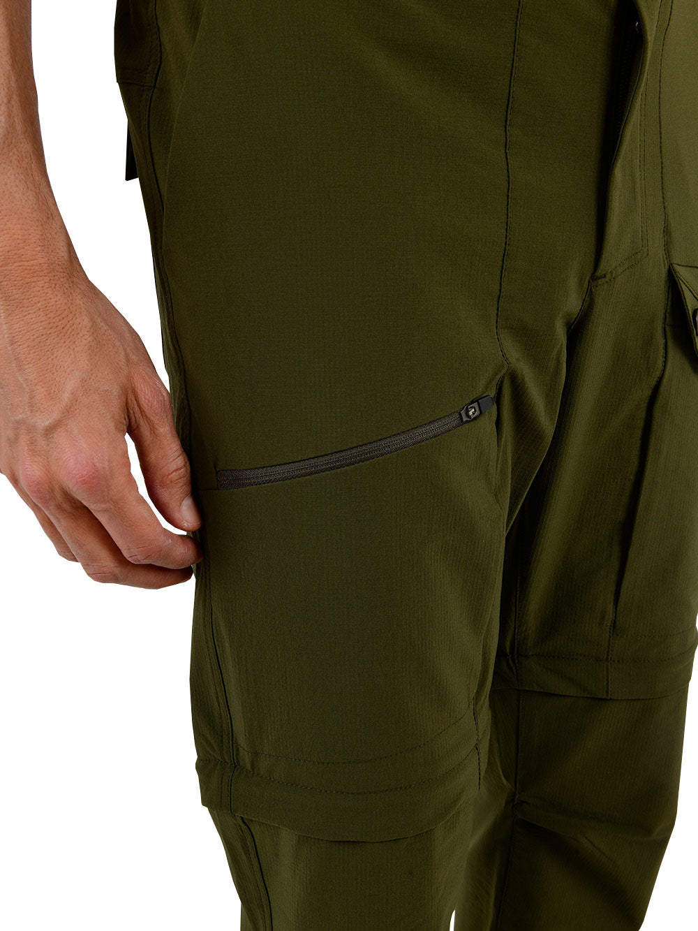 Protrek Erkek Dönüştürülebilir Pantolon – Şort/Pantolon 2’si 1 Arada-Yeşil - Stafu Pro Series