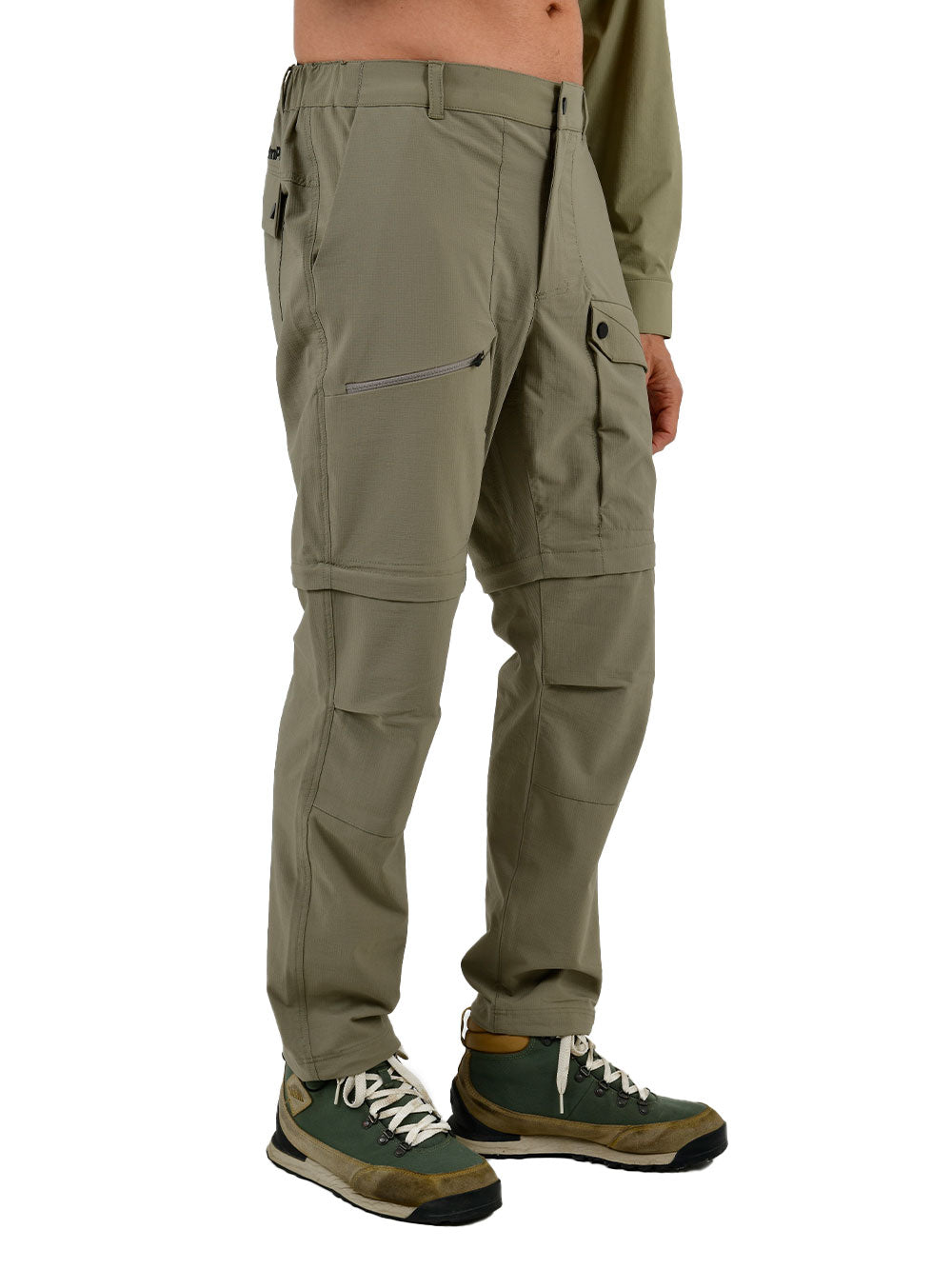 Protrek Erkek Dönüştürülebilir Pantolon – Şort/Pantolon 2’si 1 Arada-Haki - Stafu Pro Series