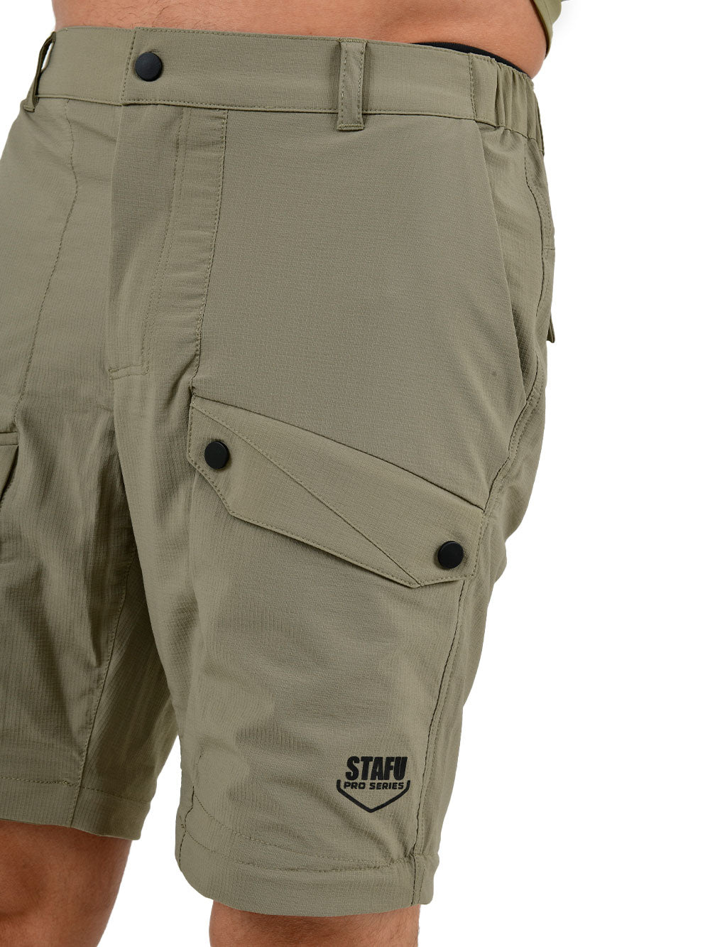 Protrek Erkek Dönüştürülebilir Pantolon – Şort/Pantolon 2’si 1 Arada-Haki - Stafu Pro Series