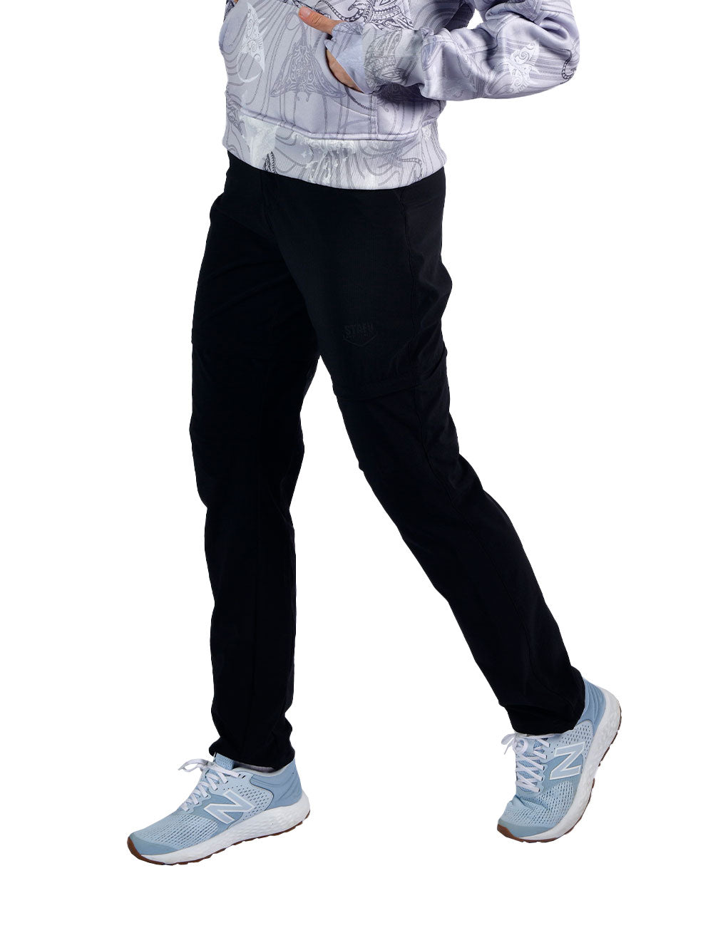 Protrek Kadin Dönüştürülebilir Pantolon – Şort/Pantolon 2’si 1 Arada-Siyah