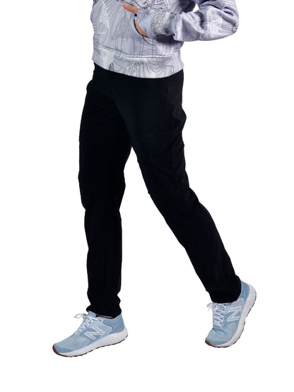 Protrek Kadin Dönüştürülebilir Pantolon – Şort/Pantolon 2’si 1 Arada-Siyah