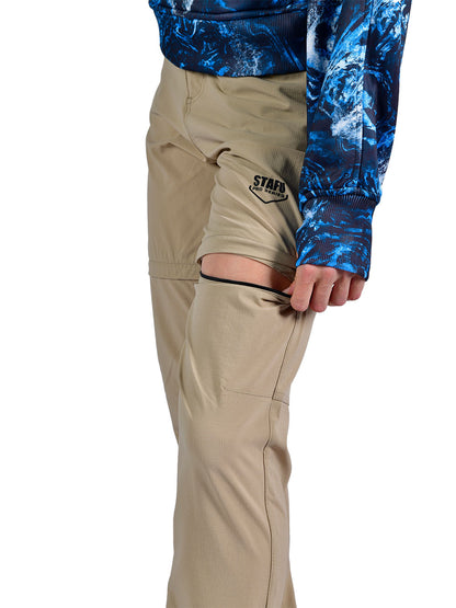 Protrek Kadin Dönüştürülebilir Pantolon – Şort/Pantolon 2’si 1 Arada-Bej