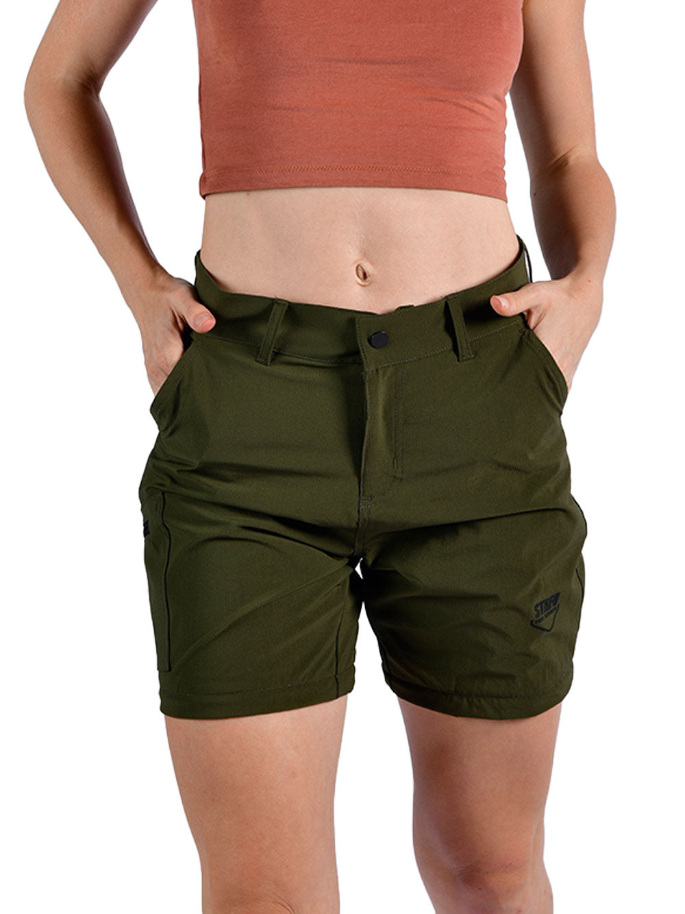 Protrek Kadin Dönüştürülebilir Pantolon – Şort/Pantolon 2’si 1 Arada- Haki