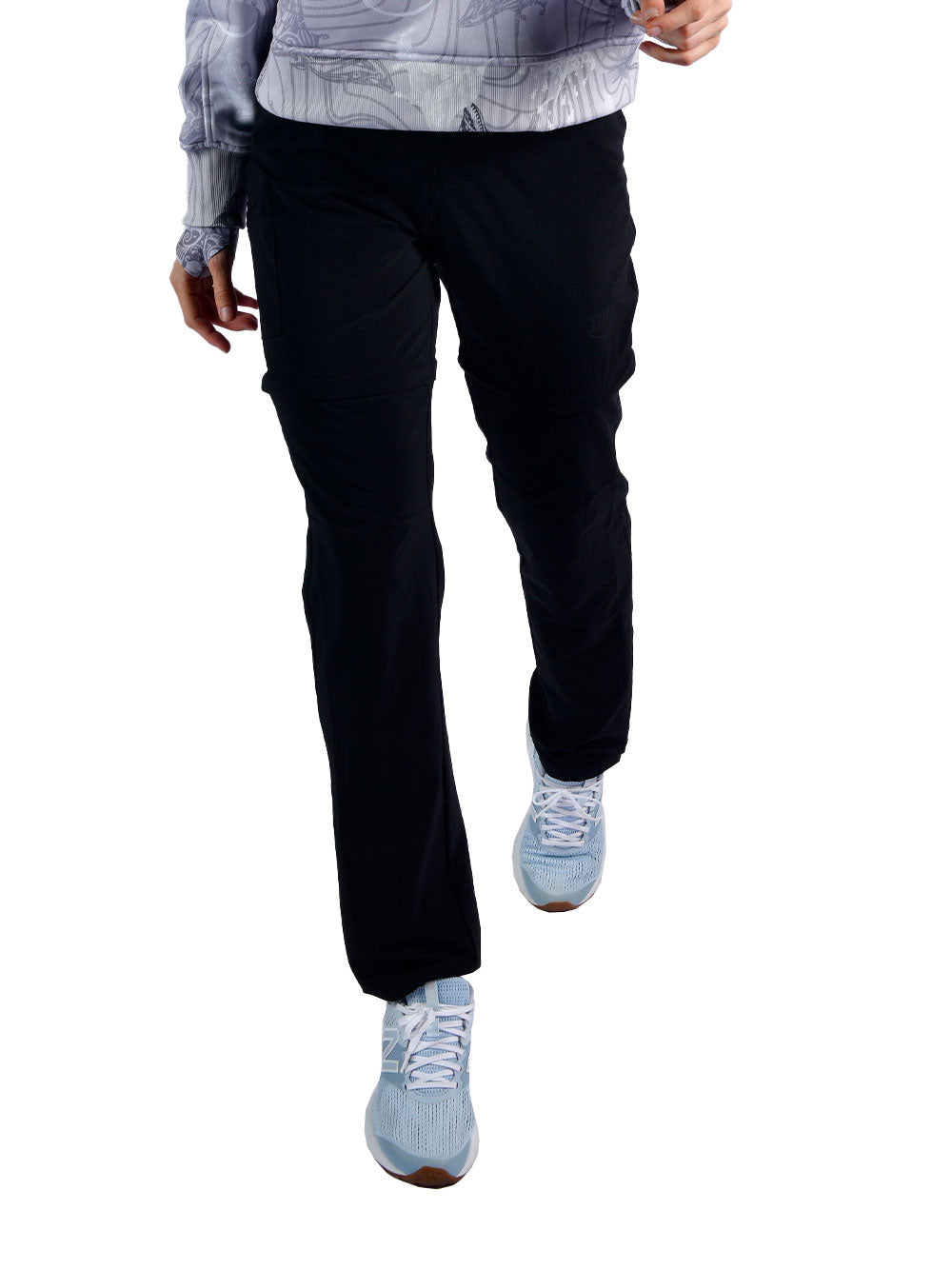 Protrek Kadin Dönüştürülebilir Pantolon – Şort/Pantolon 2’si 1 Arada-Siyah