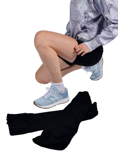 Protrek Kadin Dönüştürülebilir Pantolon – Şort/Pantolon 2’si 1 Arada-Siyah