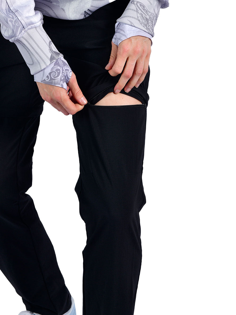 Protrek Kadin Dönüştürülebilir Pantolon – Şort/Pantolon 2’si 1 Arada-Siyah