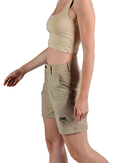 Protrek Kadin Dönüştürülebilir Pantolon – Şort/Pantolon 2’si 1 Arada-Bej