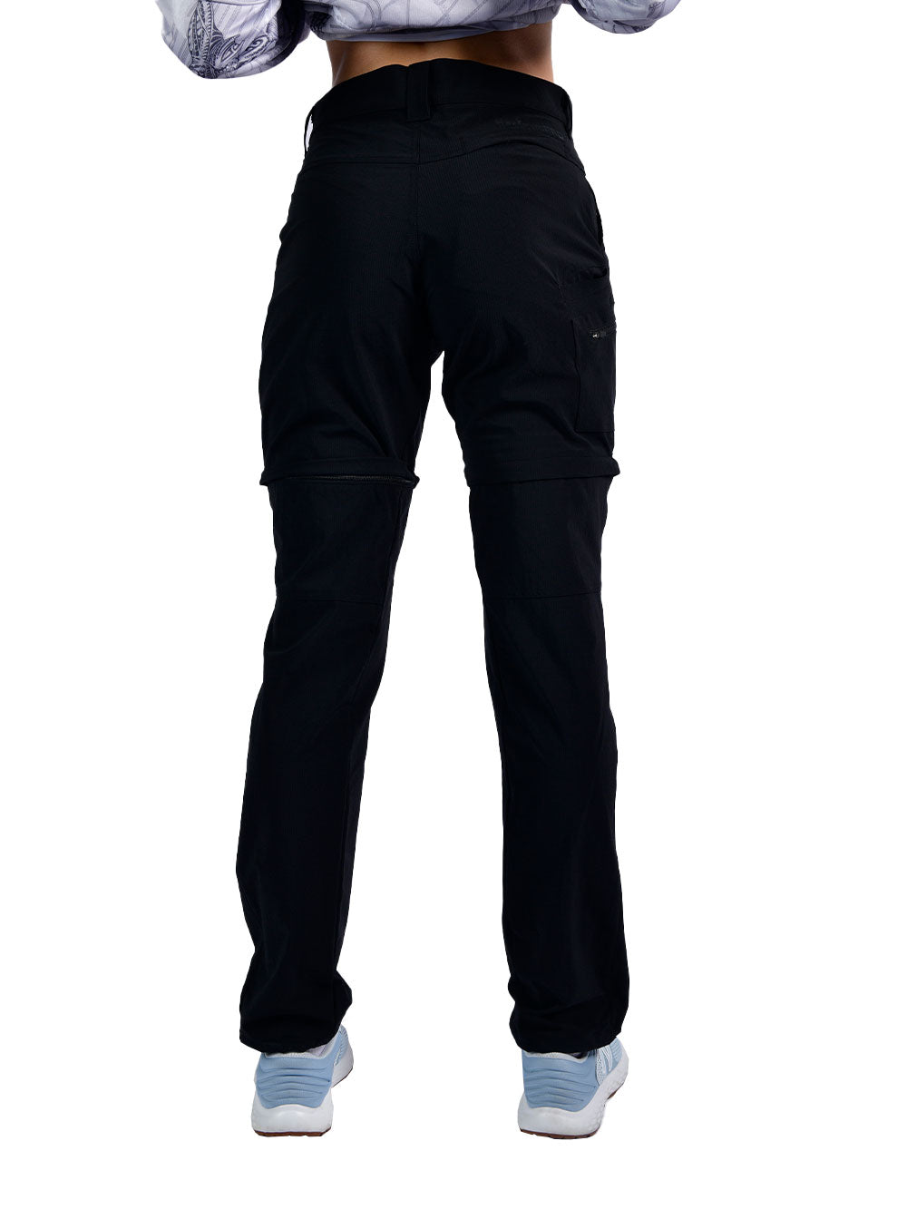 Protrek Kadin Dönüştürülebilir Pantolon – Şort/Pantolon 2’si 1 Arada-Siyah