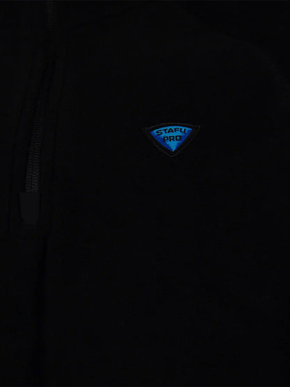 Raptor v2 Yarım Fermuarlı Polar - Signature Siyah - Stafu Pro Series