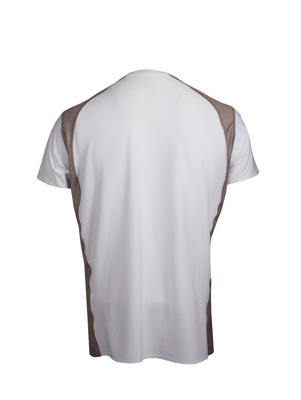 Reeftech Kısa Kollu Performans T-Shirt - Beyaz - Kahverengi - Stafu Pro Series