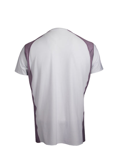 Reeftech Kısa Kollu Performans T-Shirt - Beyaz - Mor - Stafu Pro Series