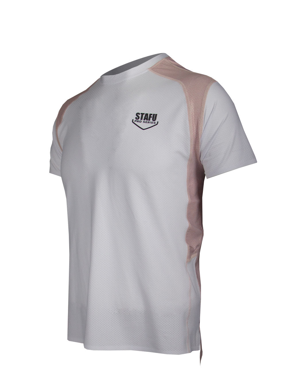 Reeftech Kısa Kollu Performans T-Shirt - White - Somon - Stafu Pro Series