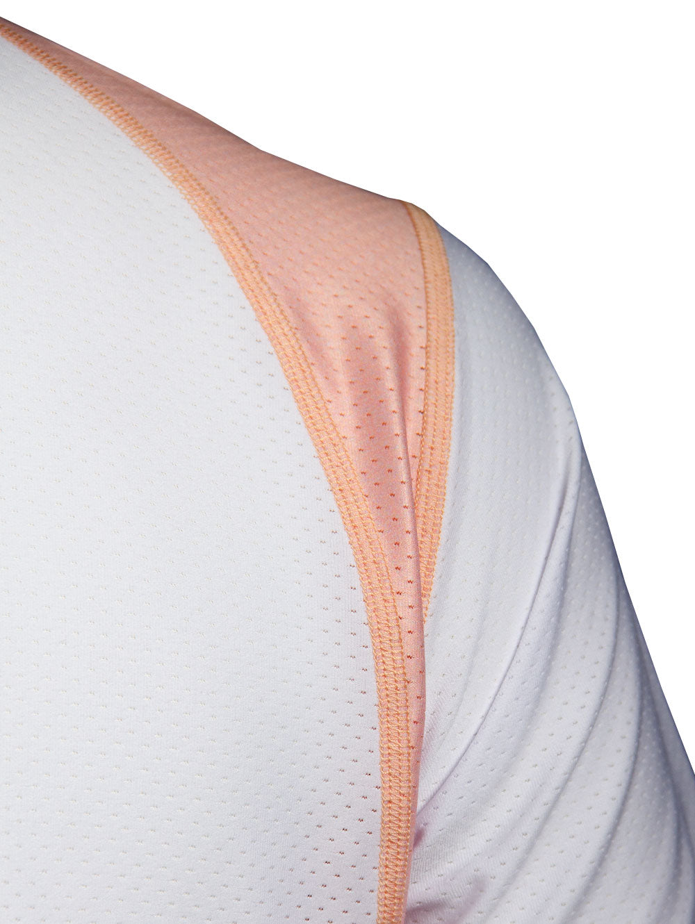 Reeftech Kısa Kollu Performans T-Shirt - White - Somon - Stafu Pro Series