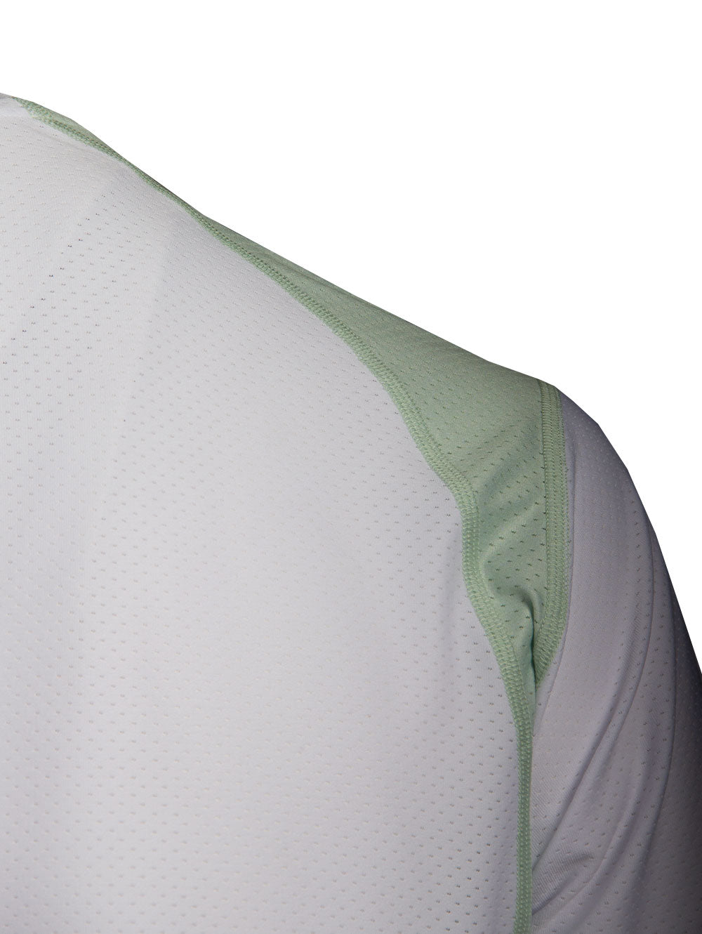 Reeftech Kısa Kollu Performans T-Shirt - Beyaz- Fıstık Yeşili - Stafu Pro Series