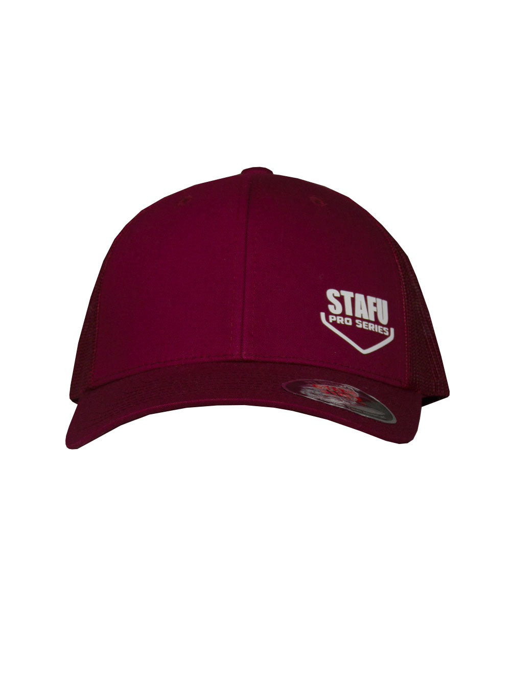 Retro Trucker Şapka - Bordo - Stafu Pro Series