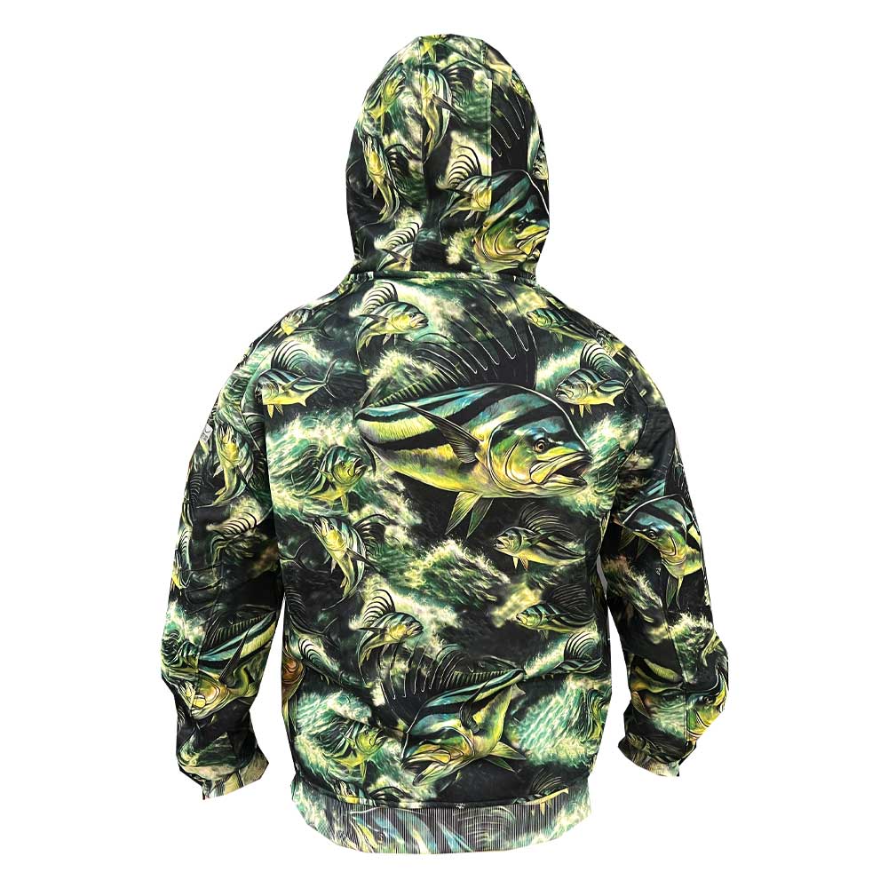 Jedi Zippered Hooded Sweatshirt - Stamp