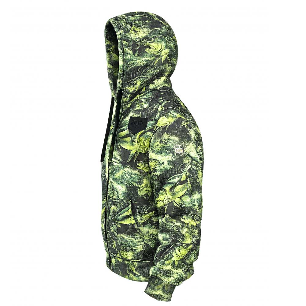 Jedi Zippered Hooded Sweatshirt - Stamp