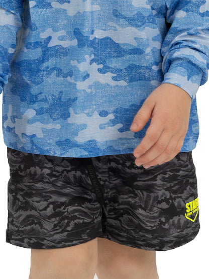 Salty Dog Jr. Hızlı Kuruyan Mayo Şort - Signature Siyah - Stafu Pro Series