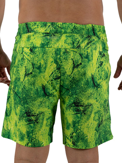 Salty Dog V2 Hızlı Kuruyan Mayo Şort - Marlin Mania Yeşil - Stafu Pro Series