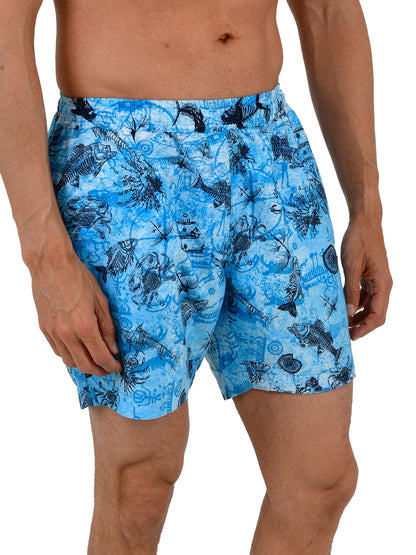 Sashimi Mayo Şort - Paleo Mavi - Stafu Pro Series