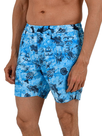 Sashimi Mayo Şort - Paleo Mavi - Stafu Pro Series