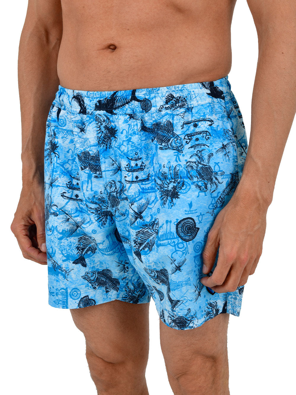 Sashimi Mayo Şort - Paleo Mavi - Stafu Pro Series