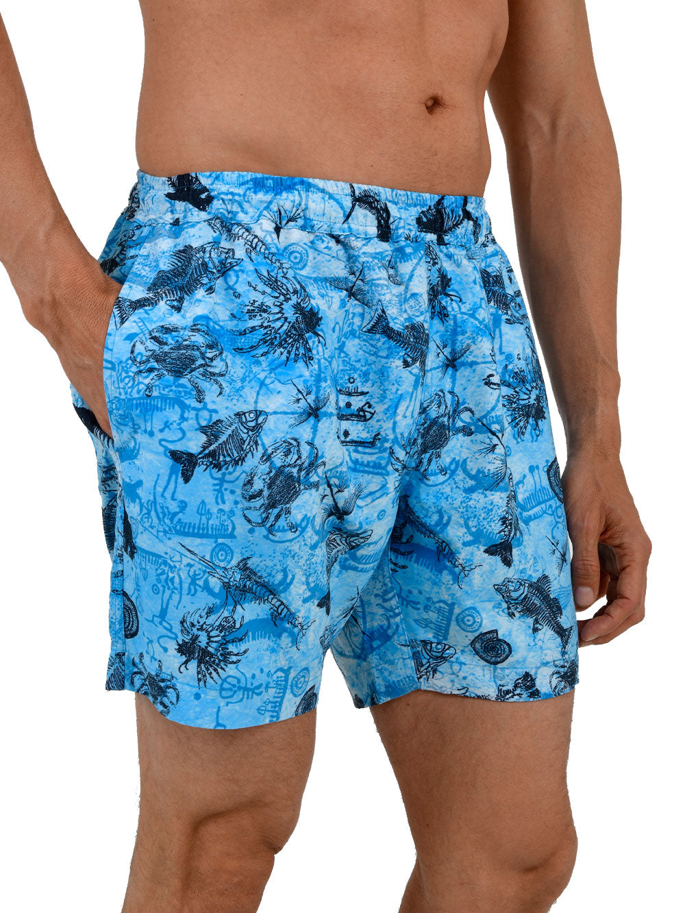 Sashimi Mayo Şort - Paleo Mavi - Stafu Pro Series