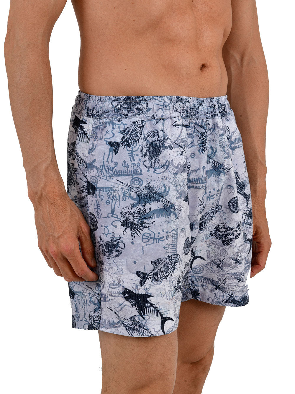 Sashimi Mayo Şort - Paleo Gri - Stafu Pro Series