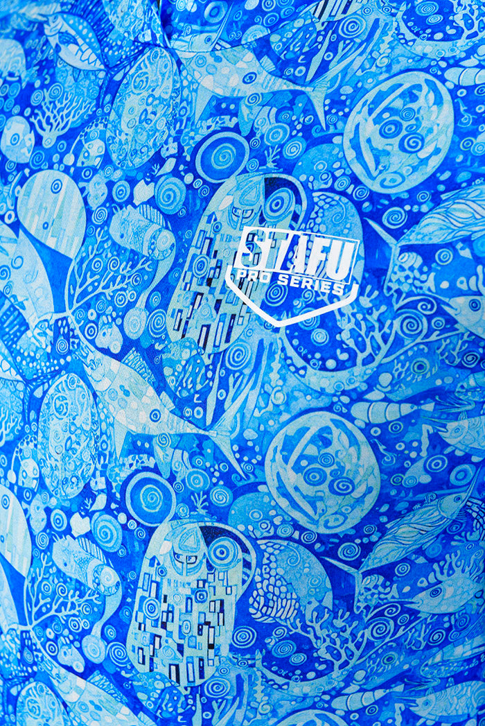 Sirena Kadın Rashguard - The Kiss Blue