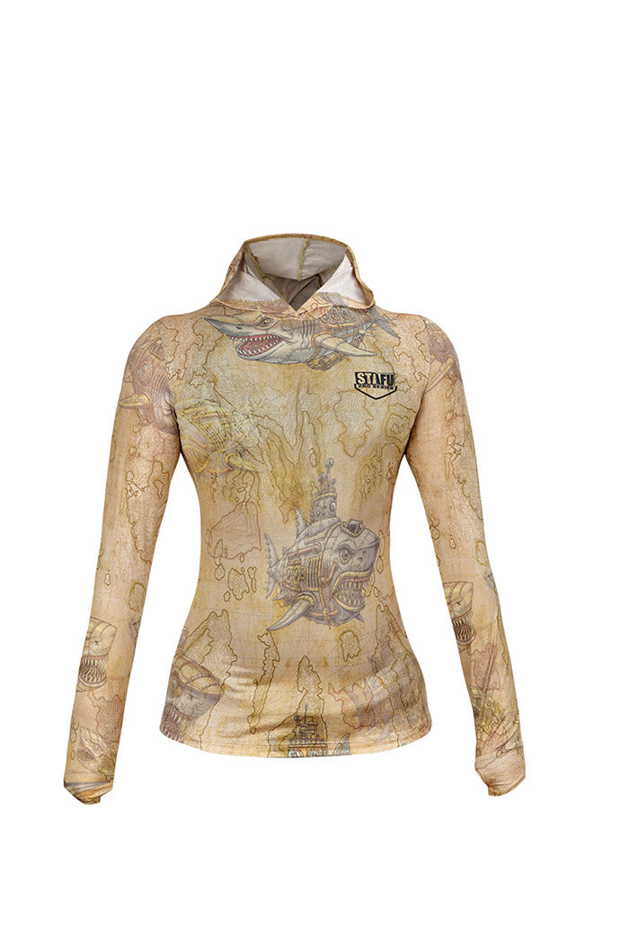 Sirena Kadın Rashguard - Droid Yellow
