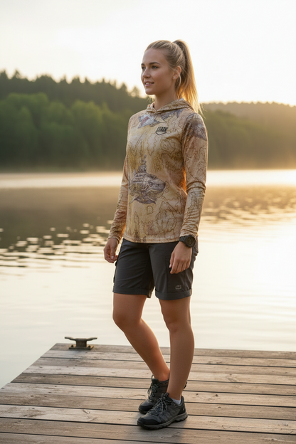 Sirena Kadın Rashguard - Droid Yellow
