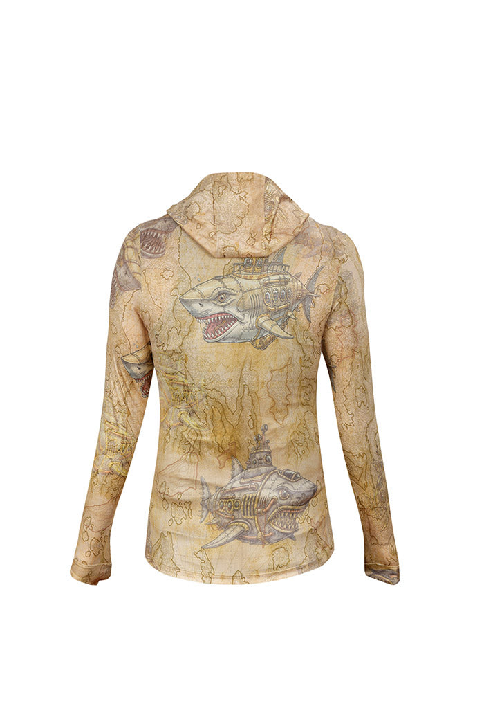 Sirena Kadın Rashguard - Droid Yellow