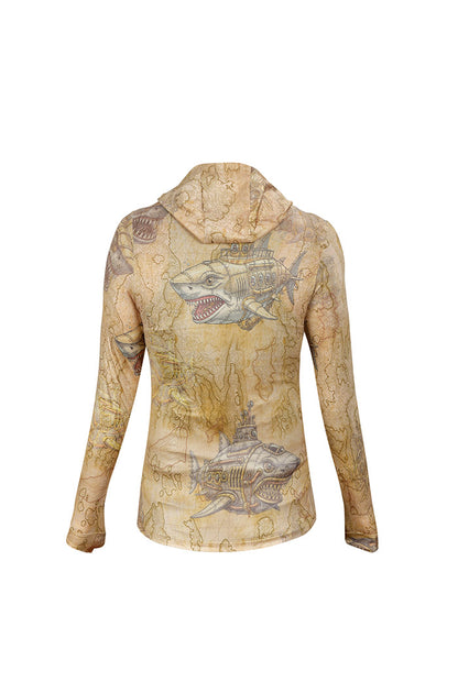 Sirena Kadın Rashguard - Droid Yellow