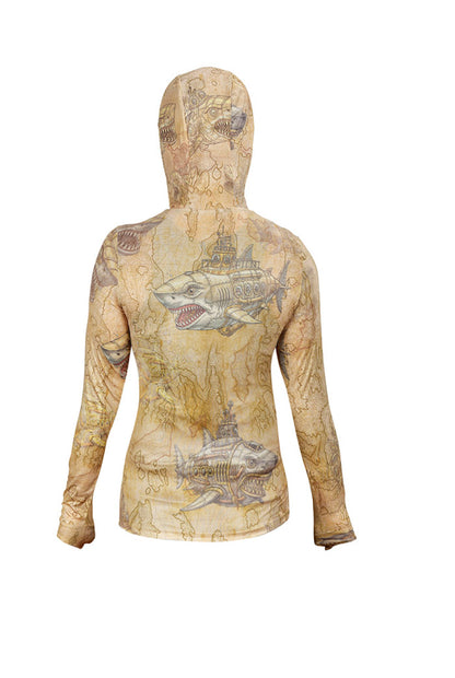 Sirena Kadın Rashguard - Droid Yellow