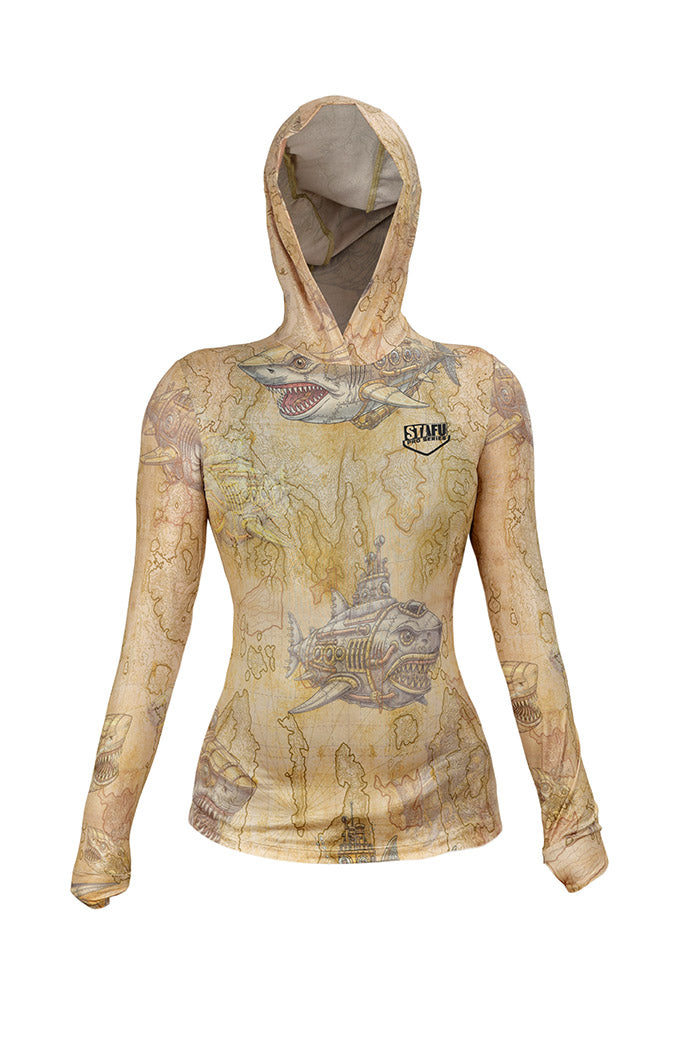 Sirena Kadın Rashguard - Droid Yellow