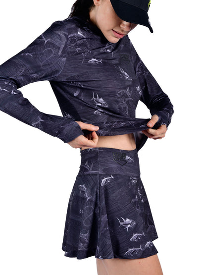 Sirena Women's Rashguard - Frenzy Black