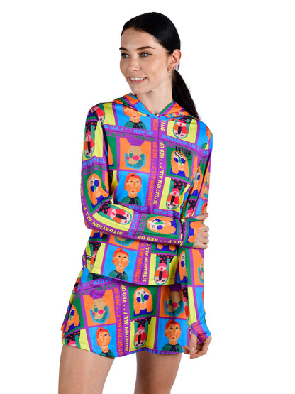 Sirena Kadın Rashguard - Funny Face