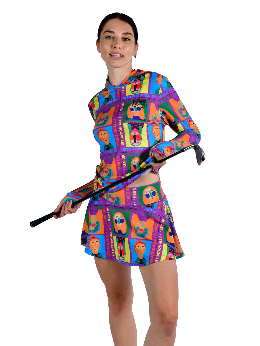 Sirena Kadın Rashguard - Funny Face