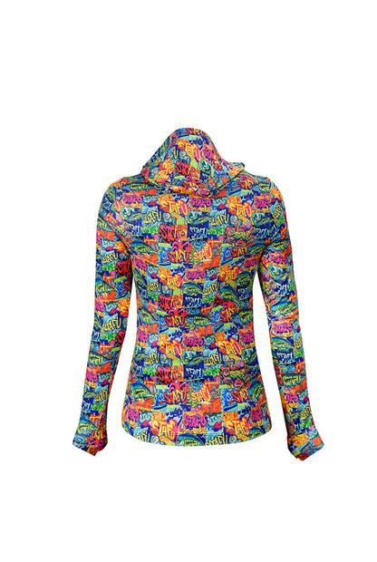 Sirena Kadın Rashguard - Grafiti